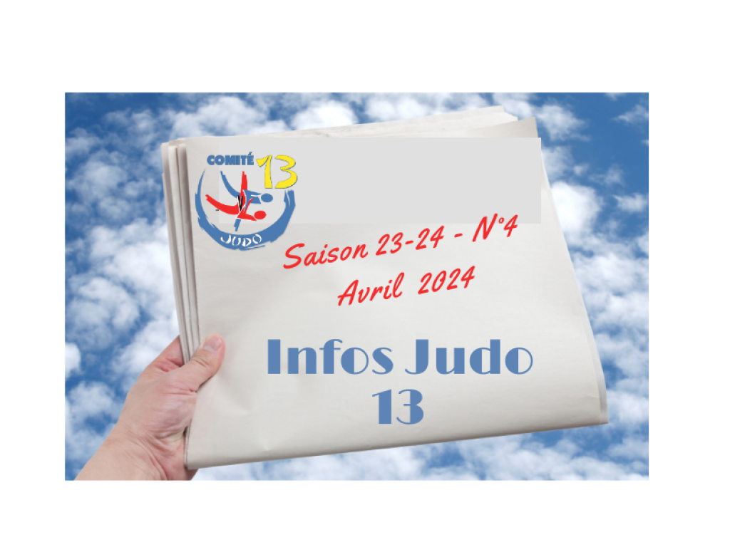 Image de l'actu 'INFOS JUDO 13 - AVRIL 2024'