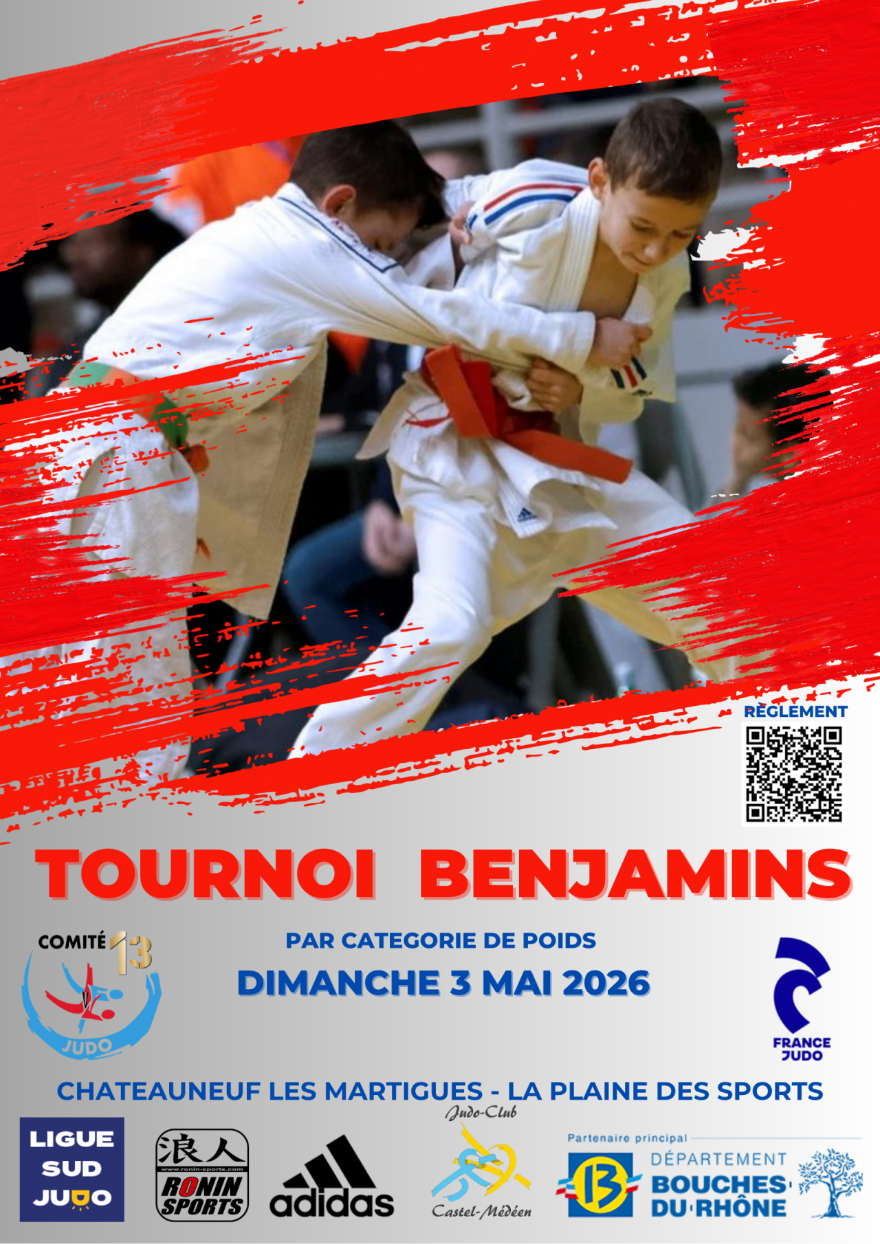 Image de la page 'TOURNOI BENJAMINS  -  DIMANCHE 3 MAI 2026'